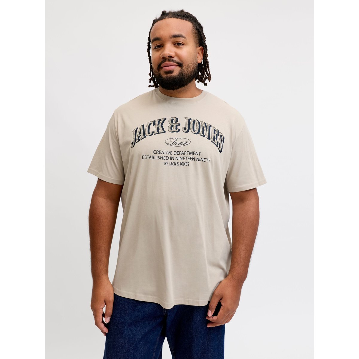 T-Shirt moonbeam, JACK & JONES