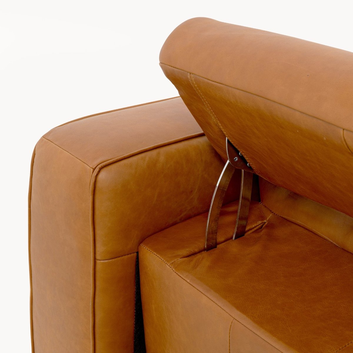Canapé en cuir, ACE marron, KARE DESIGN