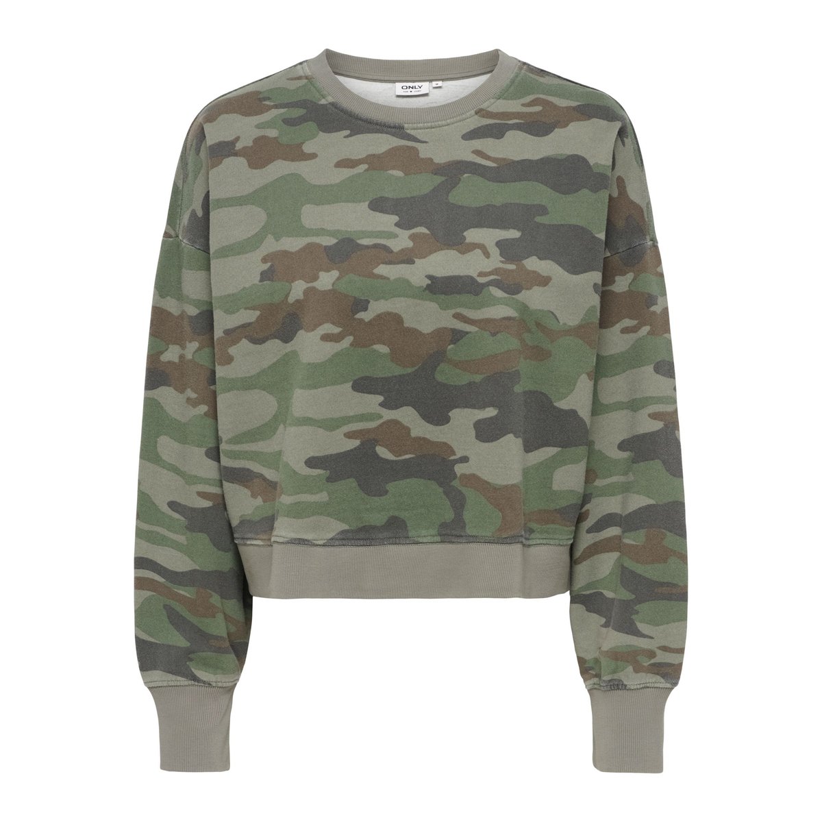 Sweat-Shirt taupe gray, ONLY