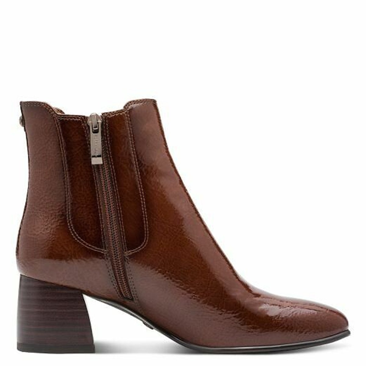 Heeled Chelsea Boots cognac, TAMARIS
