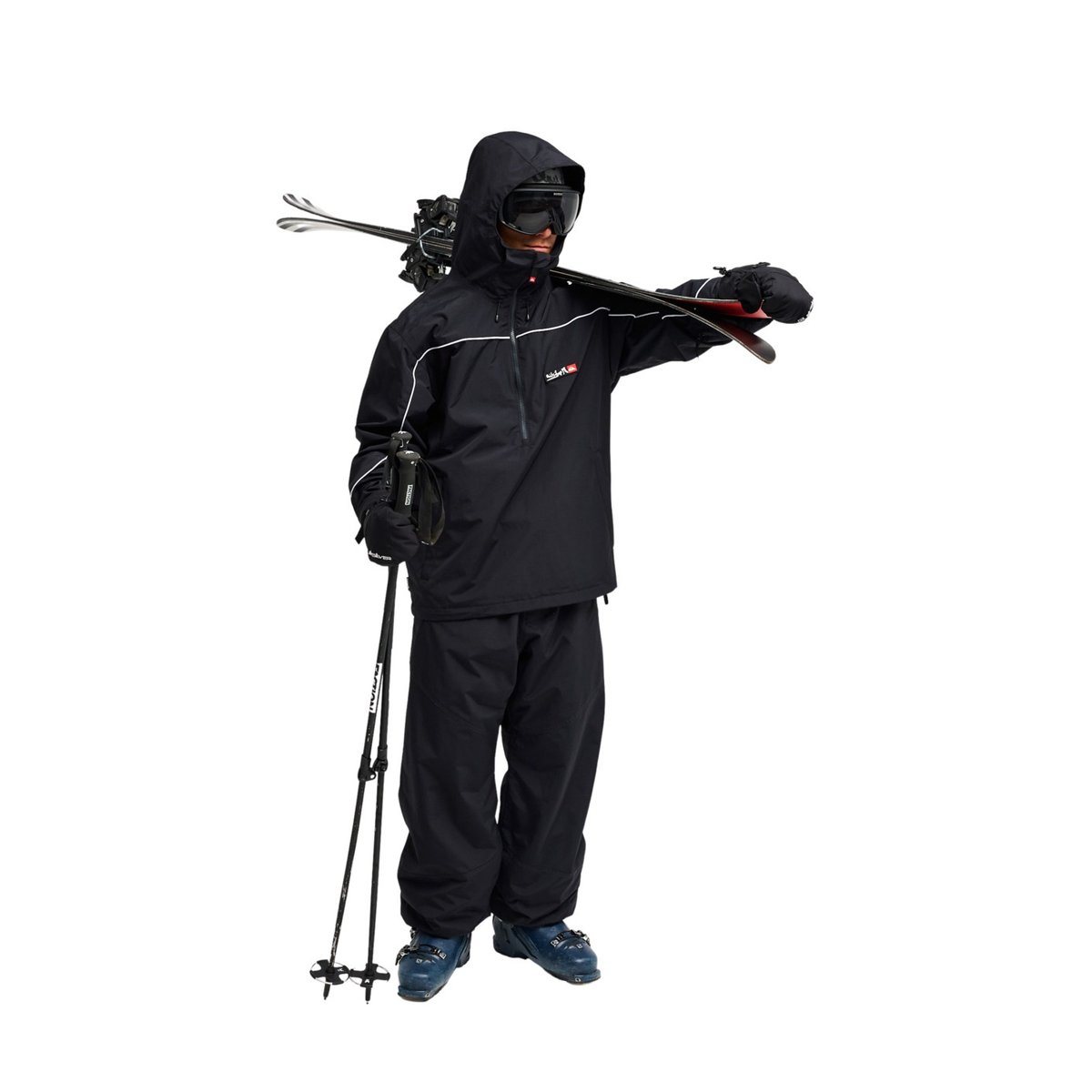 Veste de snow technique YOUNG GUNS STEEZE 10K noir black, QUIKSILVER