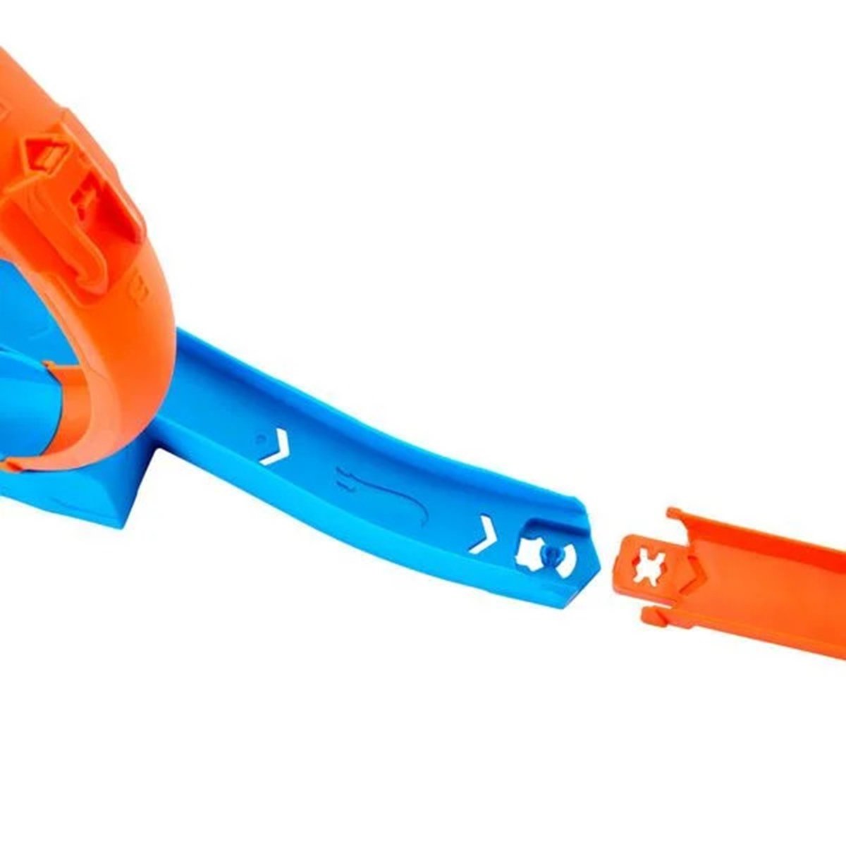 Hot Wheels Track Creator : triple looping multicolore, MATTEL