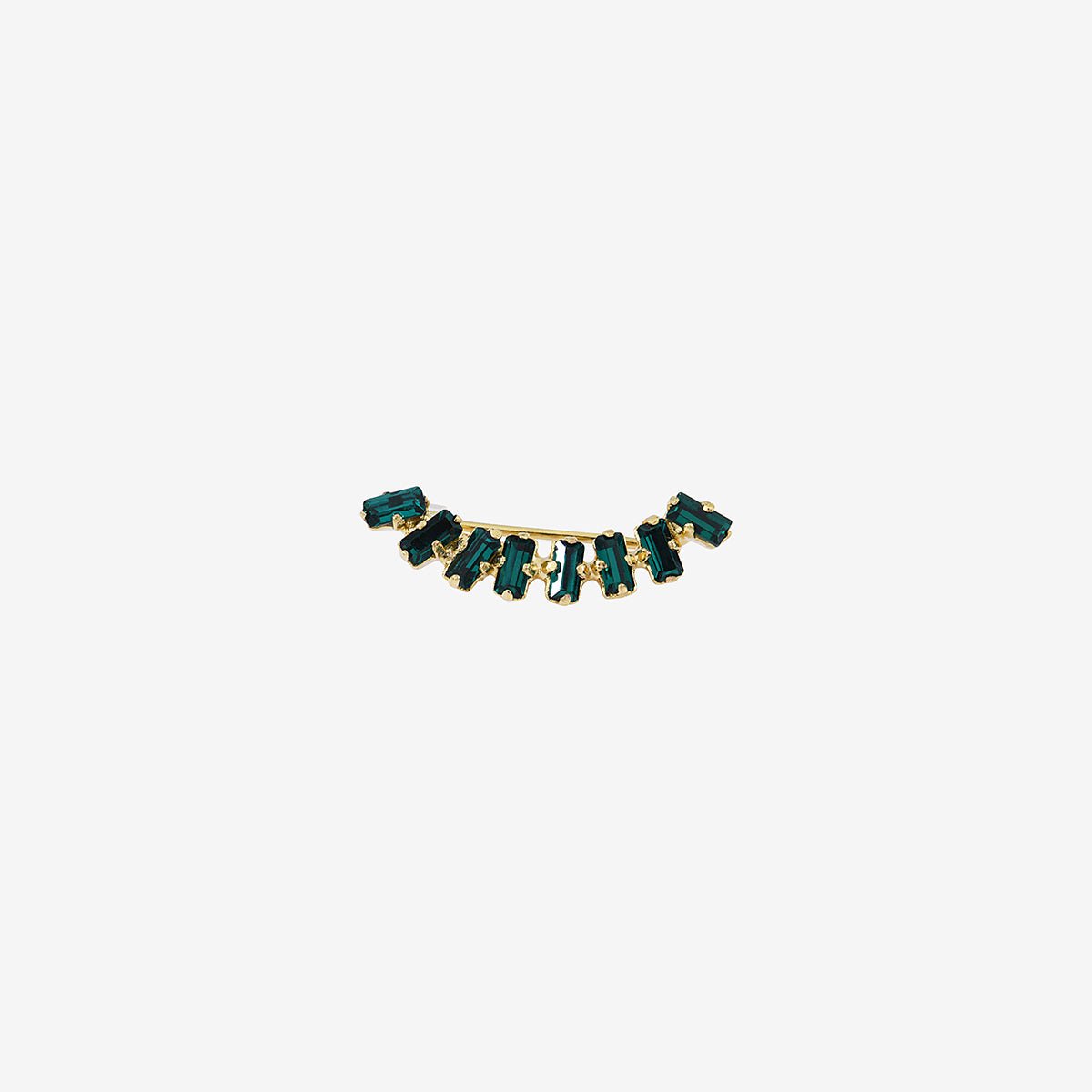 Dessus d'oreille doré - palace vert, CAROLINE NAJMAN