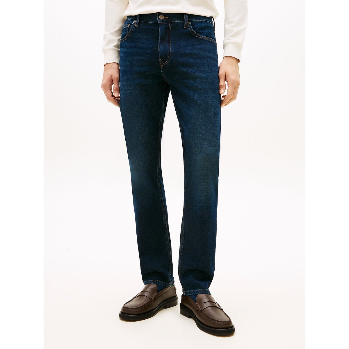 Jean droit DENTON denim bleu, TOMMY HILFIGER