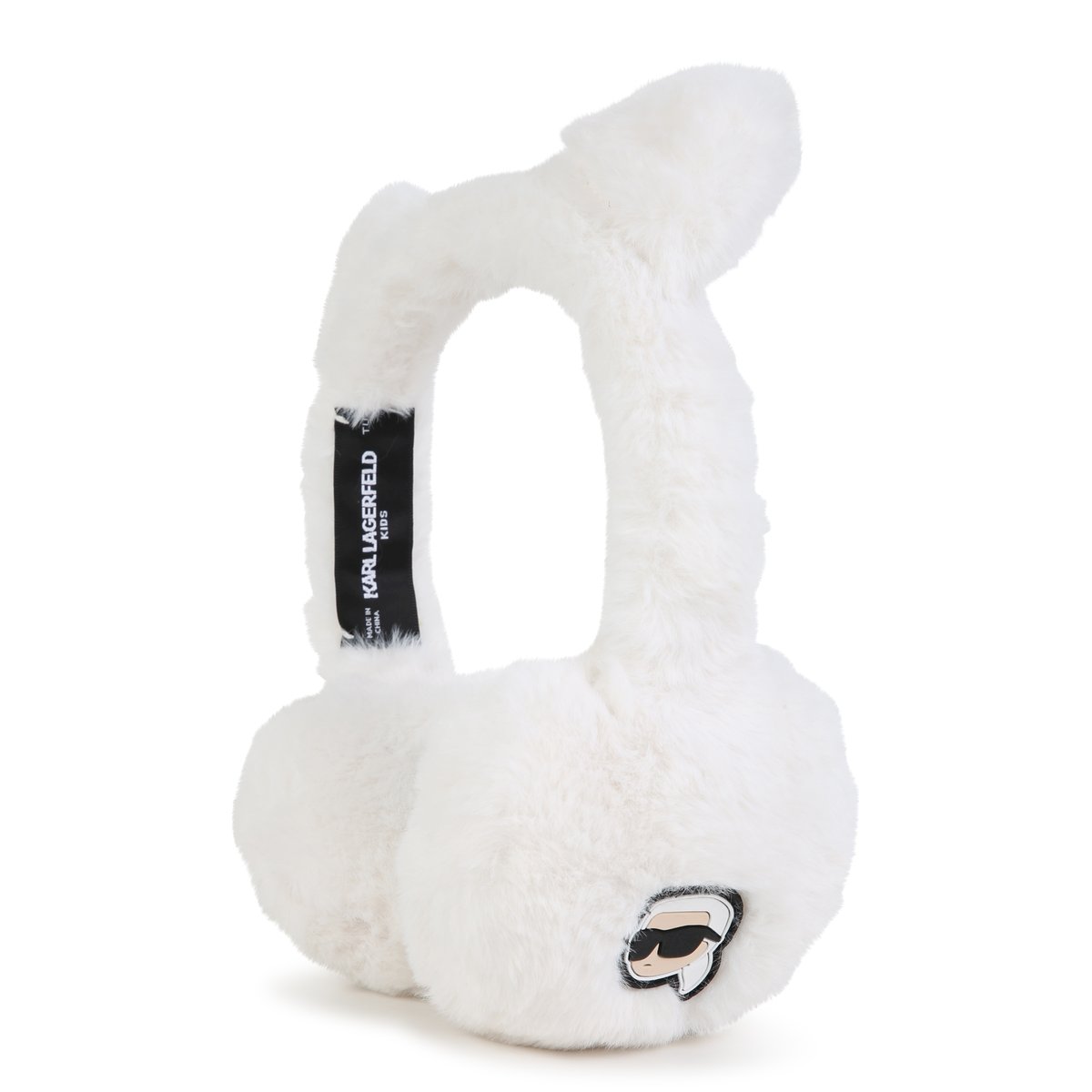 Cache-oreilles blanc, KARL LAGERFELD KIDS