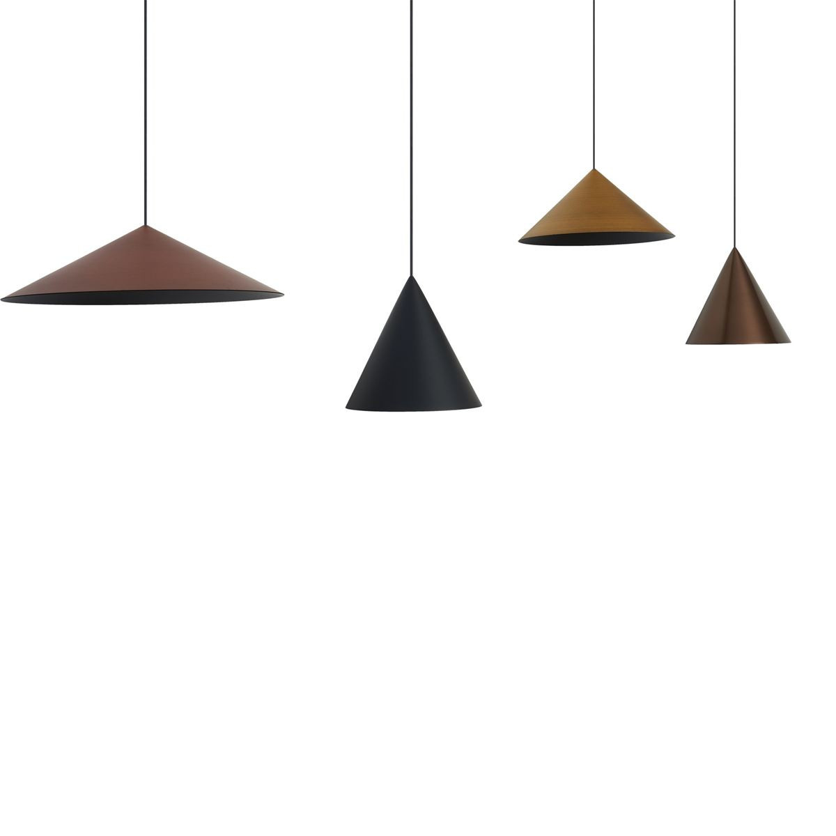 Suspension en aluminium vintage multicolore, MANTRA
