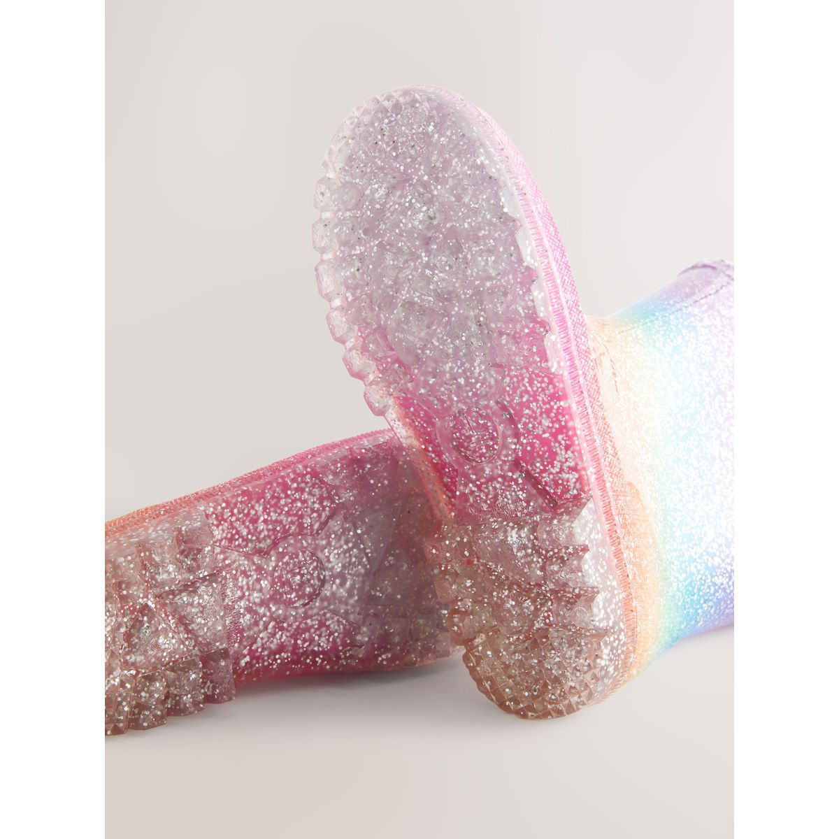 Bottes en caoutchouc paillettes arc-en-ciel, NEXT