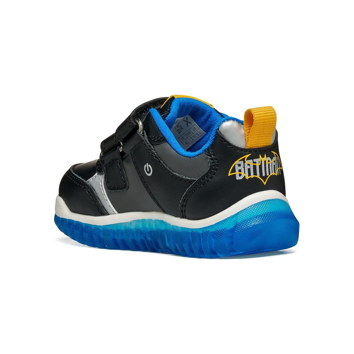 Baskets B LIGHTYLOO noir/jaune, GEOX