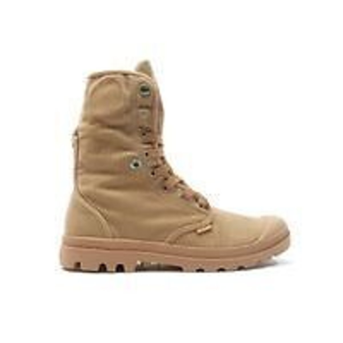 Sapatilhas de cano subido com dobra, Baggy camel, PALLADIUM