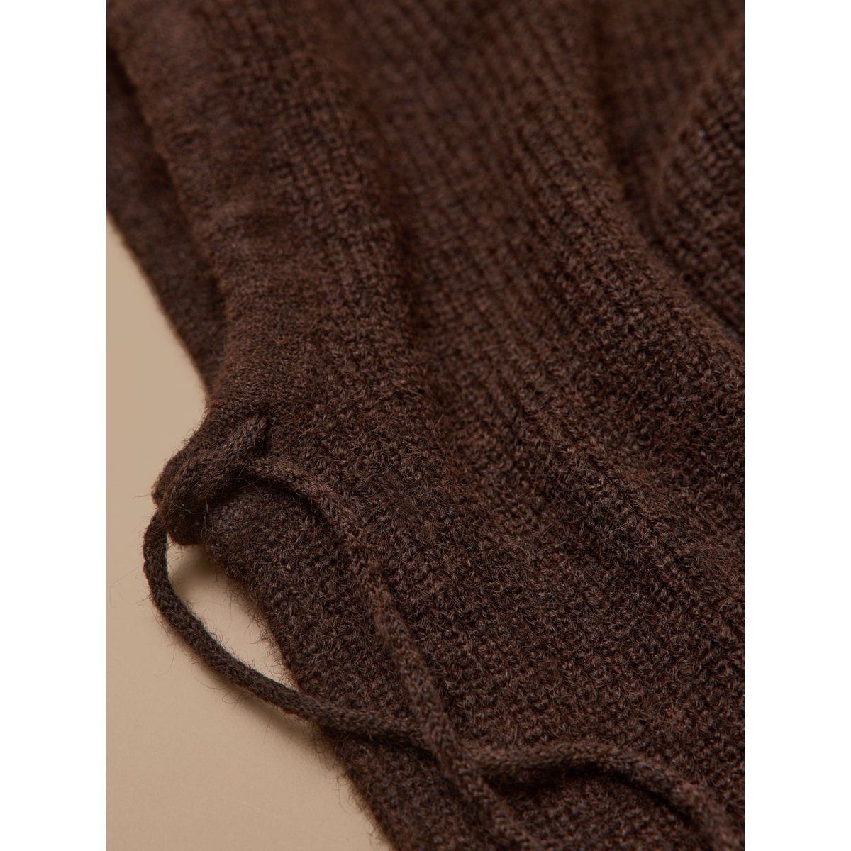Cagoule oversize chocolat, CYRILLUS