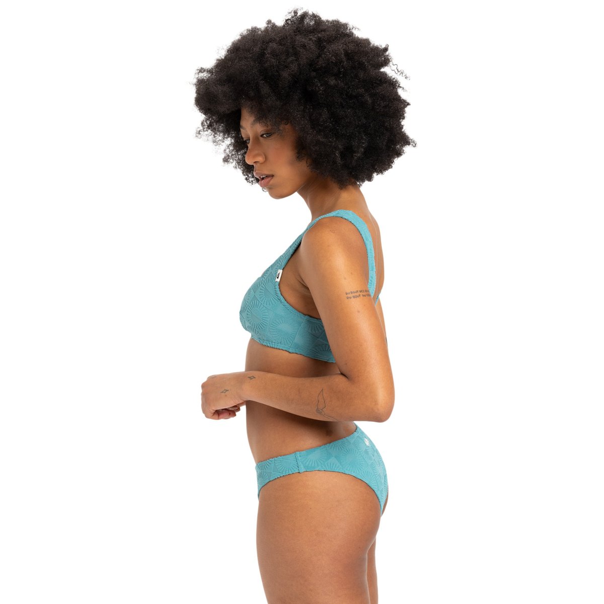 Bas de maillot taille basse DARK ROY bleu brittany blue, QUIKSILVER