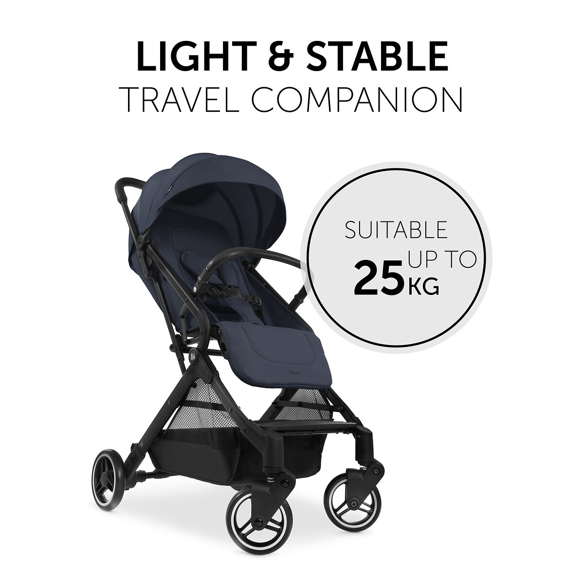Travel N Care Pushchair- Navy Blue navy, HAUCK