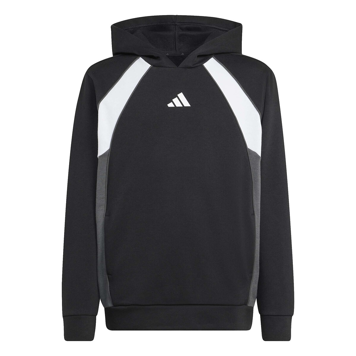 Sweat à capuche 7/8-15/16 ans noir, ADIDAS SPORTSWEAR
