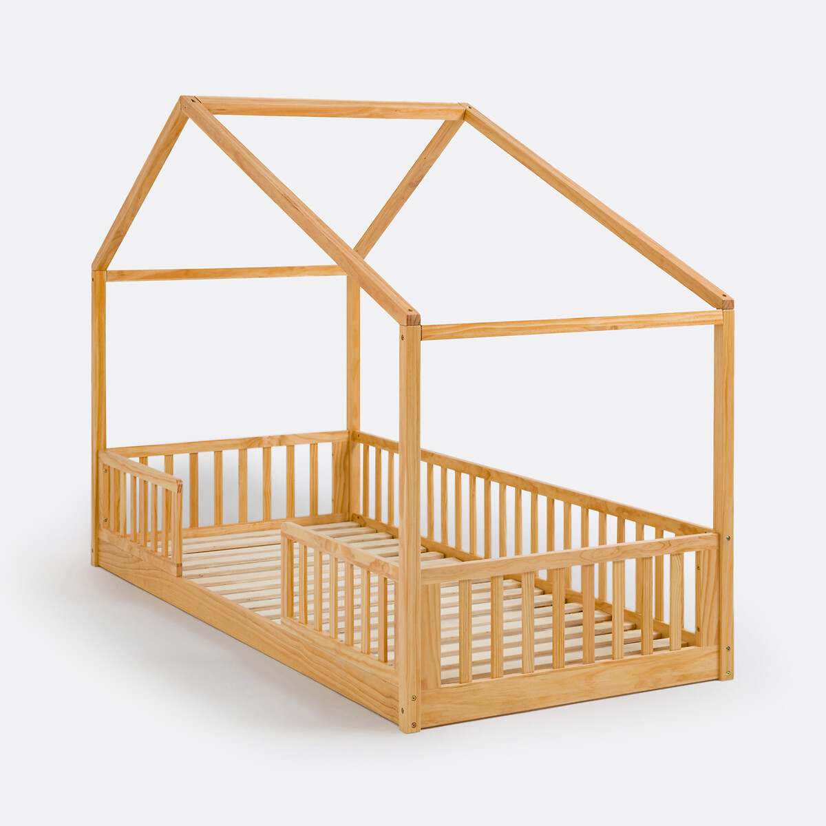 Lit enfant cabane en pin massif, Spidou naturel, LA REDOUTE INTERIEURS