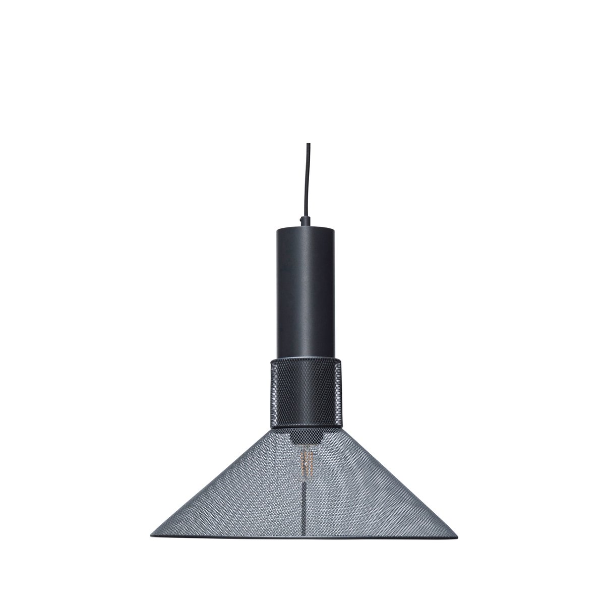 Suspension RAY noir, HUBSCH
