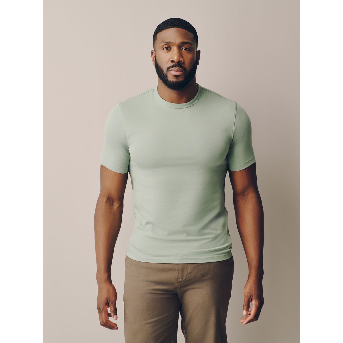 T-shirt motionflex doux, lot de 4 noir/vert/blanc/marine, NEXT