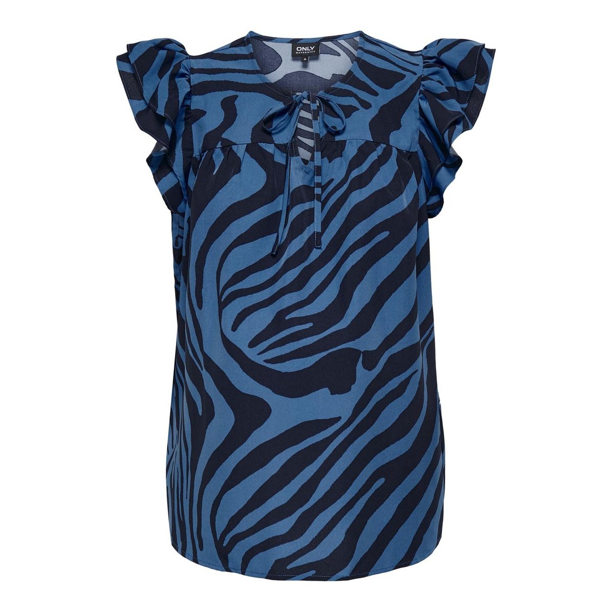 Top turquiose - déja vu blue, ONLY