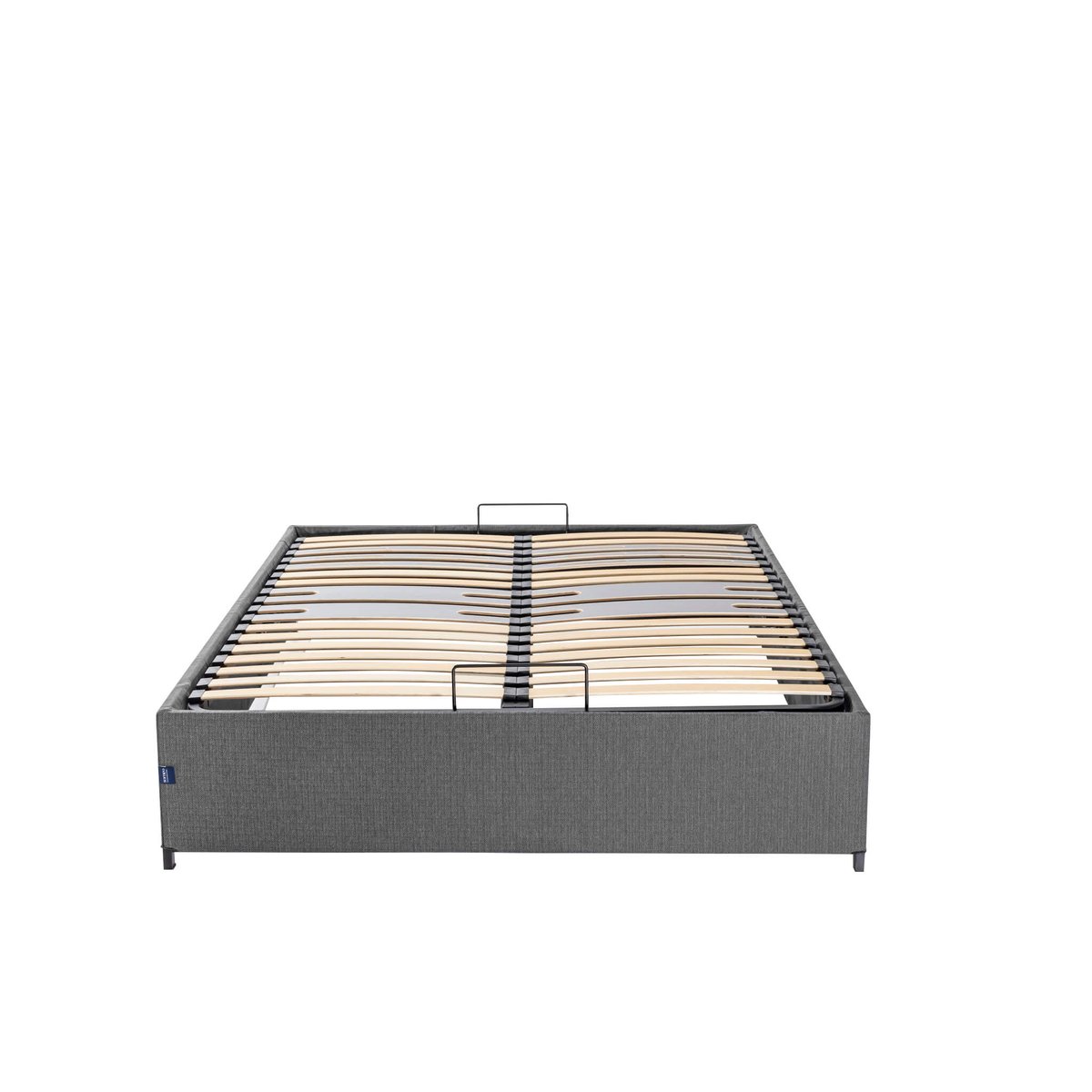 Lit coffre en kit anthracite, SOMEO