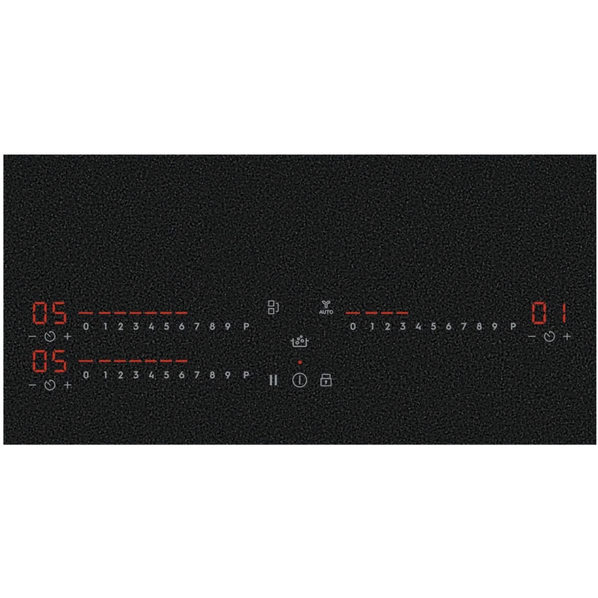 Plaque induction EIS62356IZ SaphirMatt®  SenseBoil Résistante aux rayures 3 foyers couleur unique, ELECTROLUX