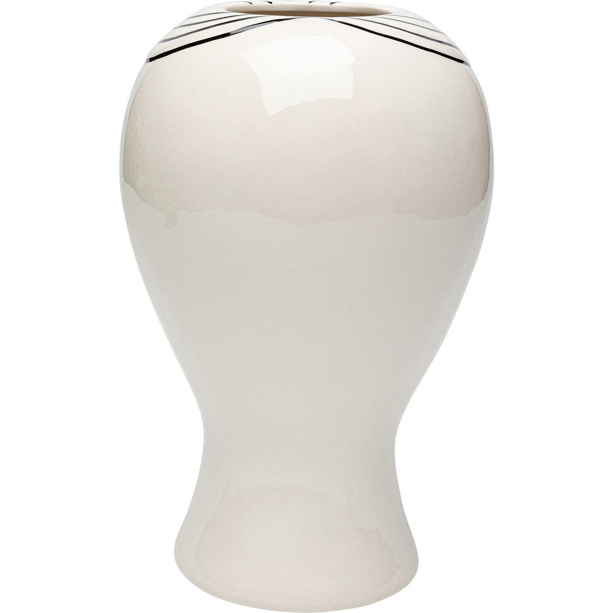 Vase homme, FAVOLA noir et blanc, KARE DESIGN