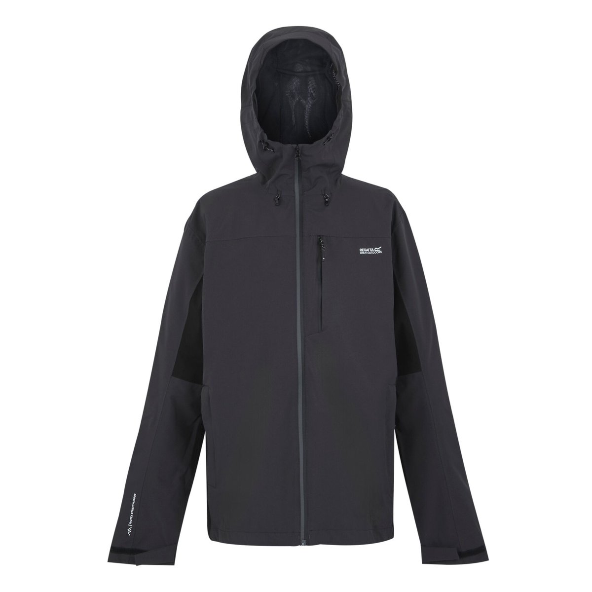 Veste imperméable à capuche BIRCHDALE noir, REGATTA