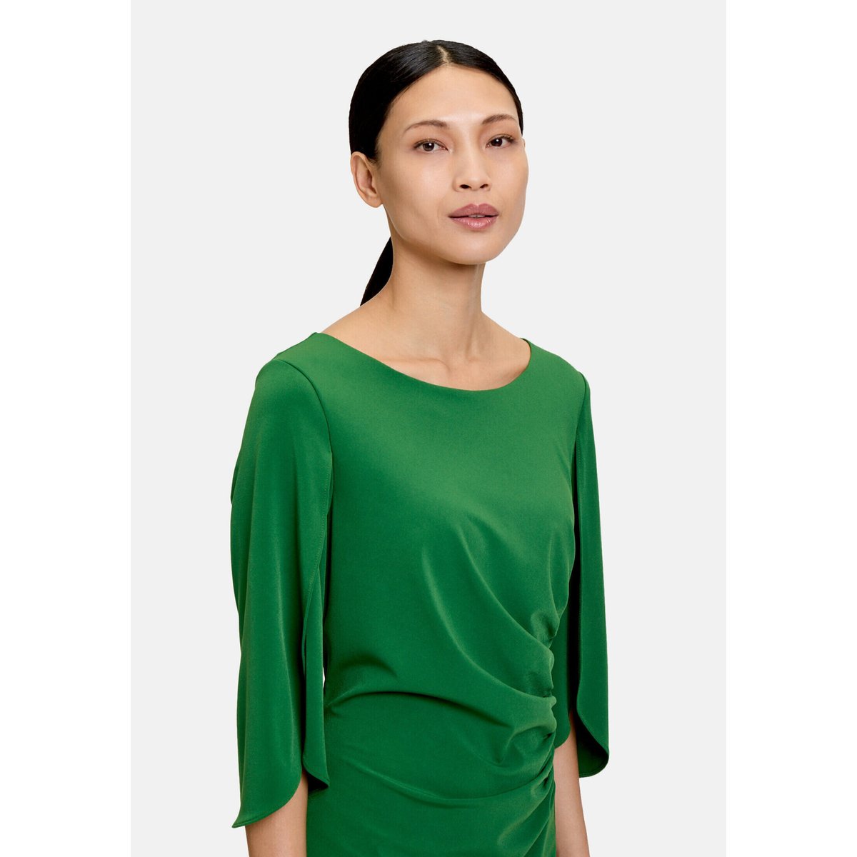 Robe en jersey à manches 3/4 green meadow, VERA MONT