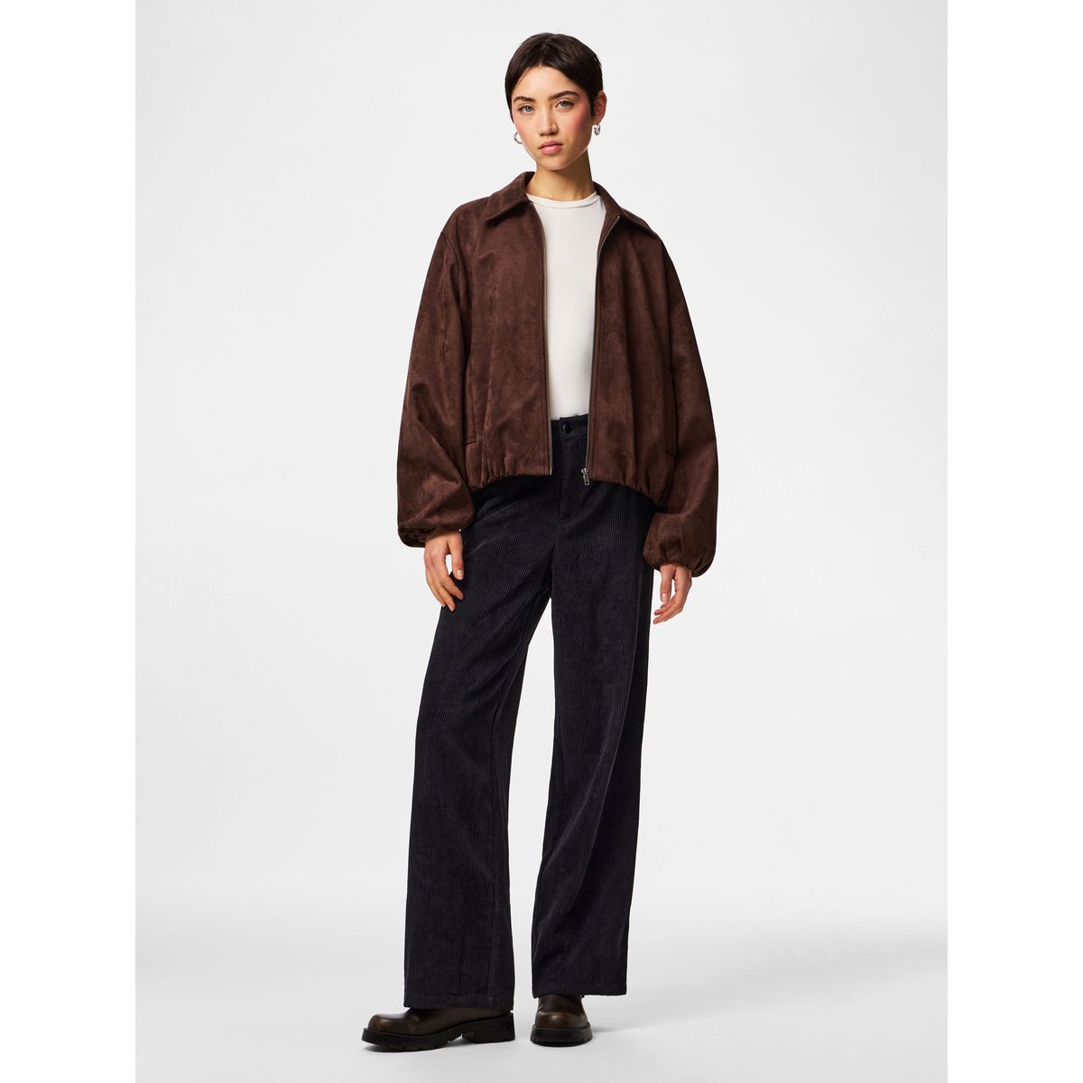 Veste Bomber marron - hot fudge1, PIECES