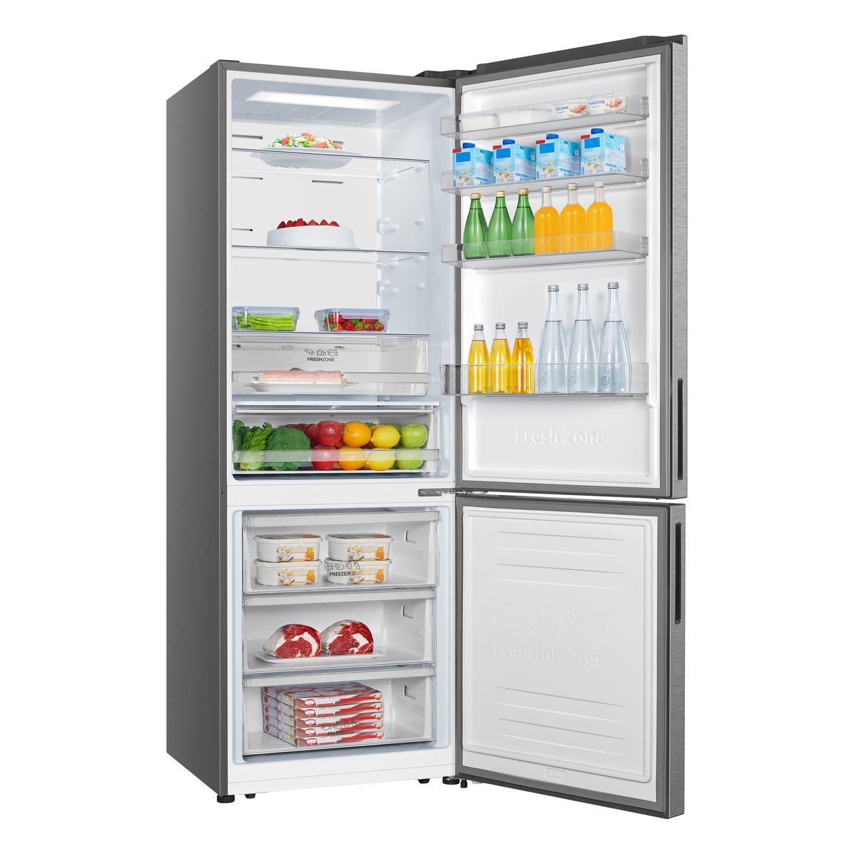 Réfrigérateur combiné NRK720EAXL4 couleur unique, GORENJE
