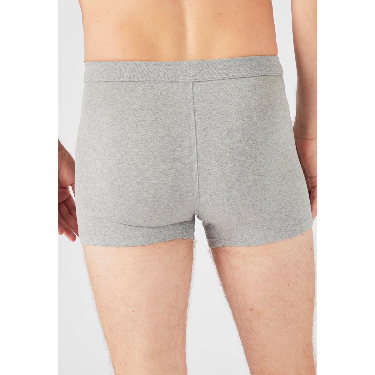 Boxers ouverts - Lot de 2 gris chiné, DAMART