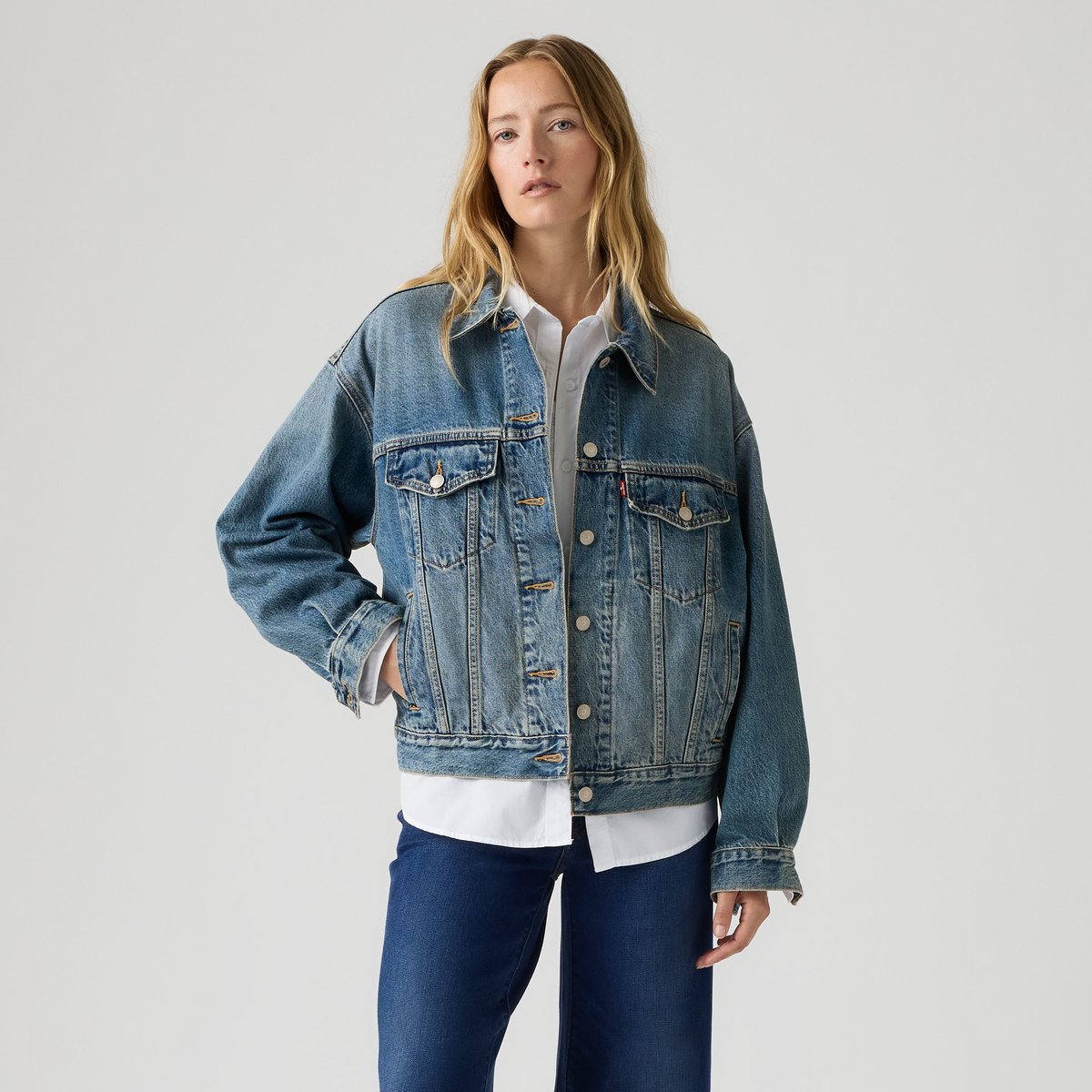 Veste Trucker ’90 bleu - chop chop, LEVI'S