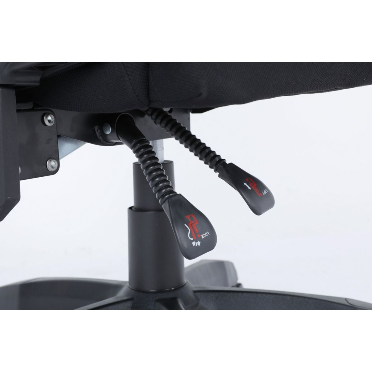 Chaise gaming KS BARIUM BLACK couleur unique, THE G-LAB