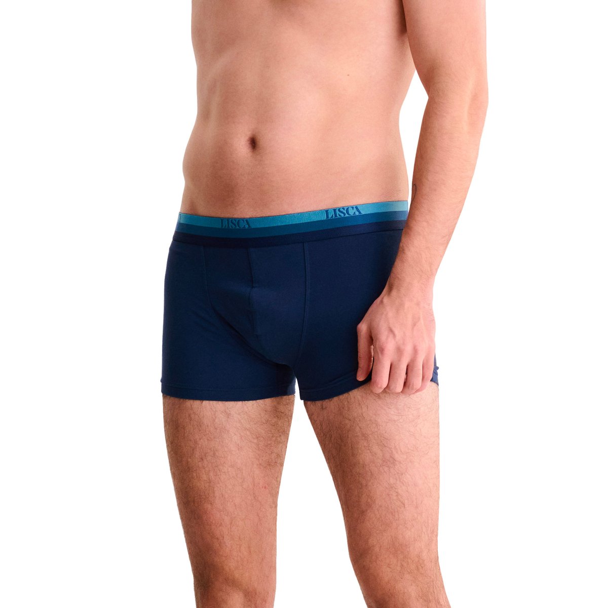 Pack x3 boxers Olympus bleu, LISCA