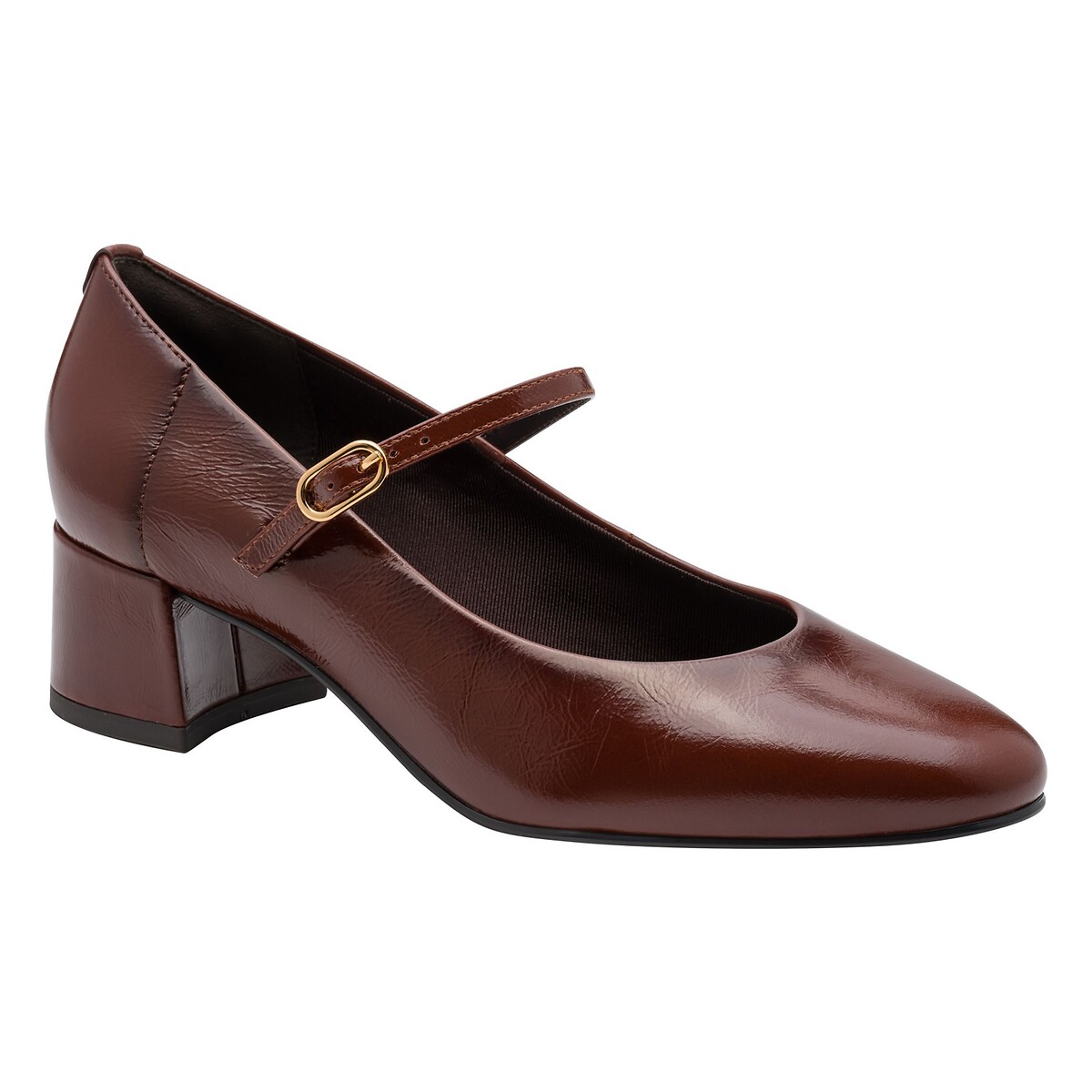 Baby-Ballerinas mit Absätzen, Leder cognac, TAMARIS