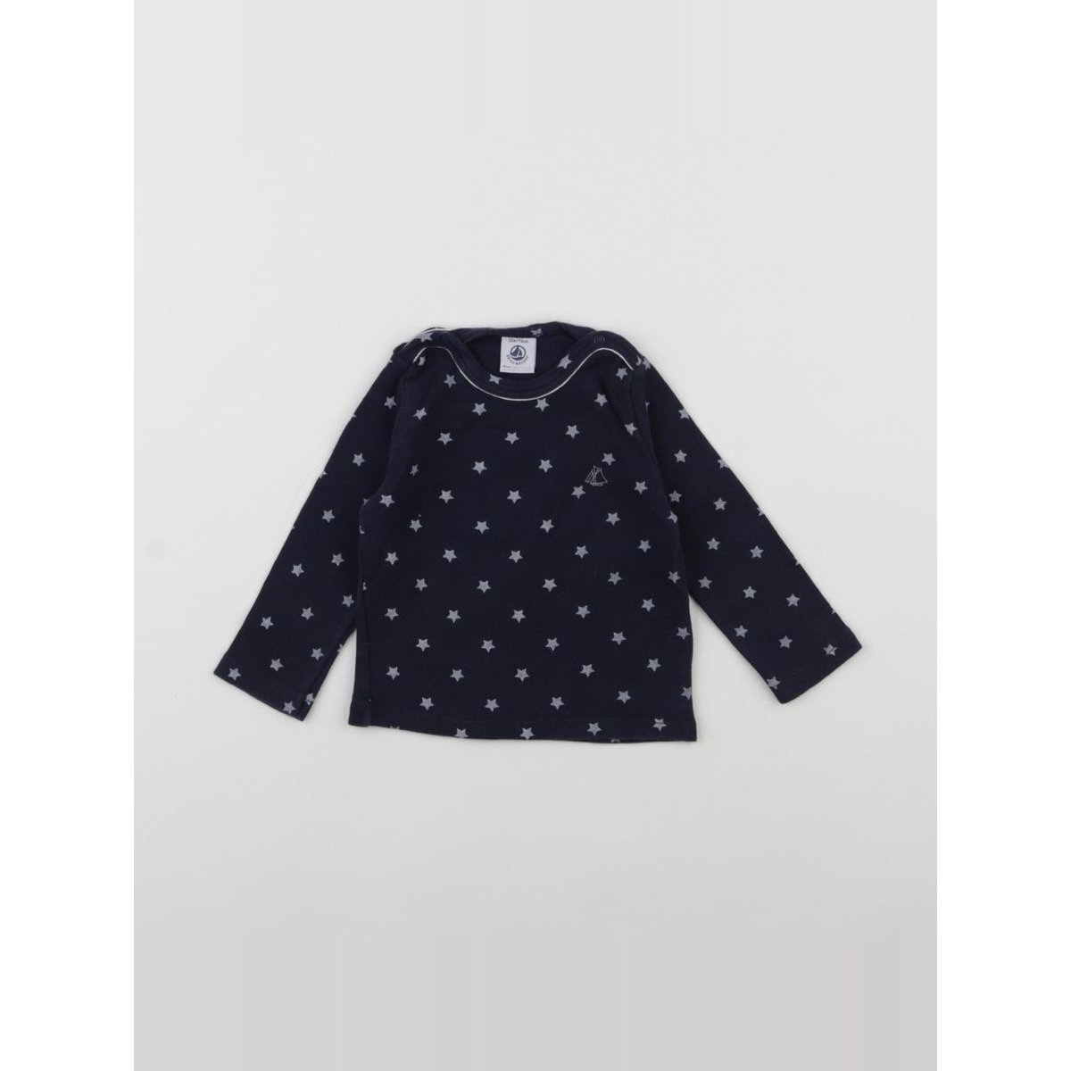 Maillot de corps - Etat satisfaisant bleu, PETIT BATEAU