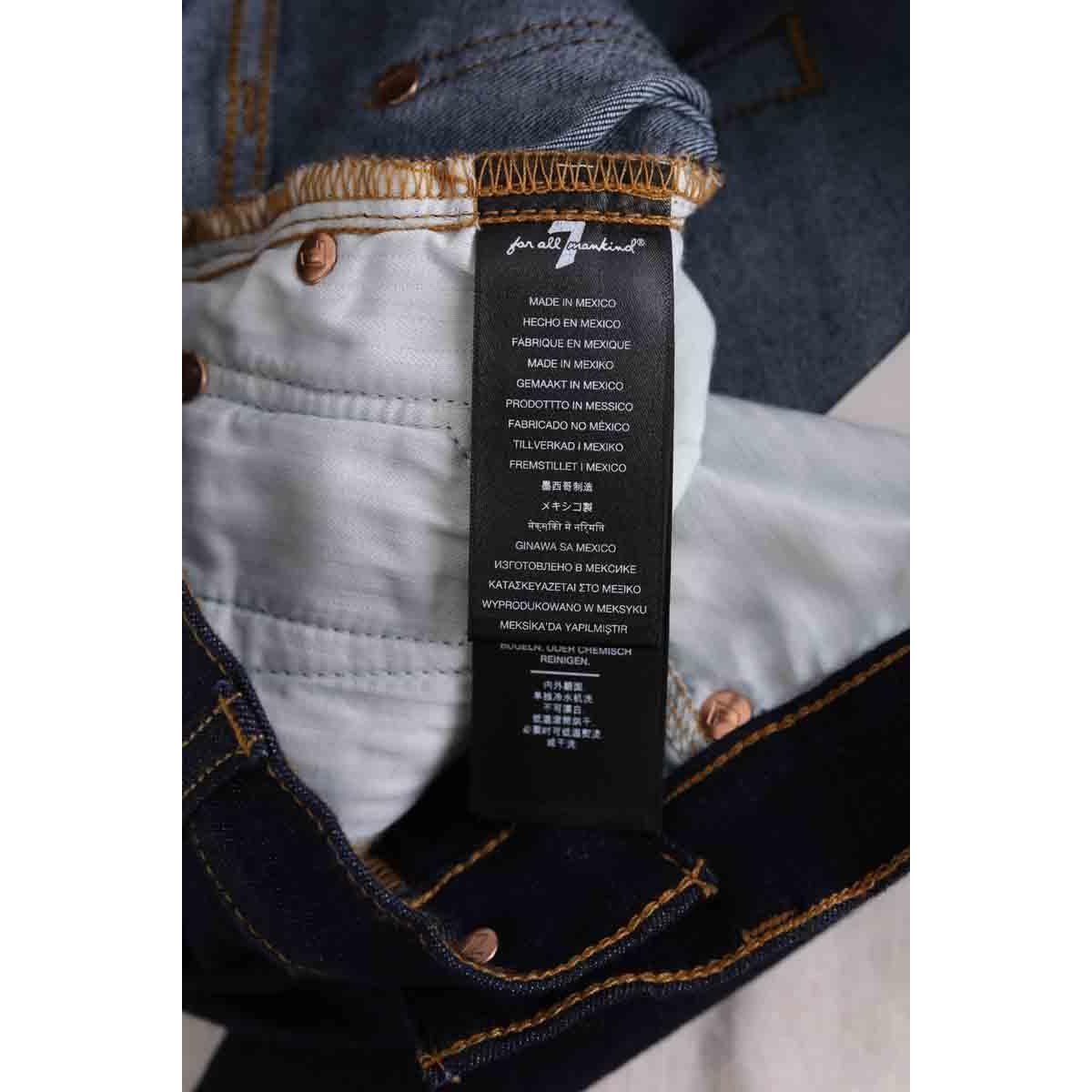 Jean bootcut - Très Bon État marine, 7 FOR ALL MANKIND