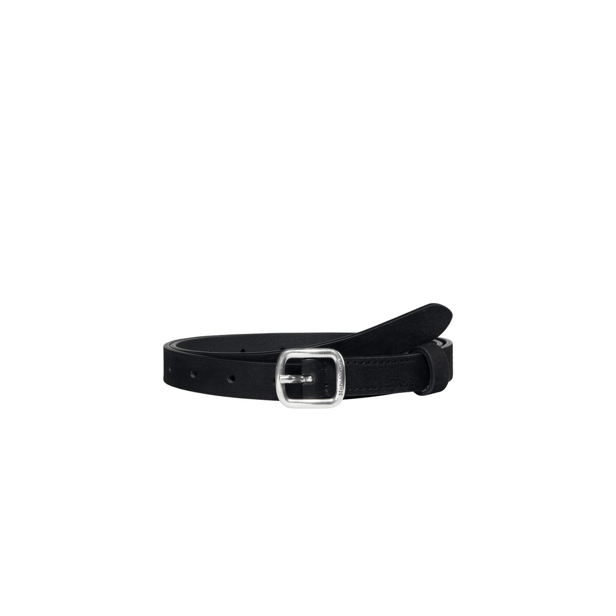 Ceinture modèle Hanny avec des trous traversants noir, MARC O'POLO