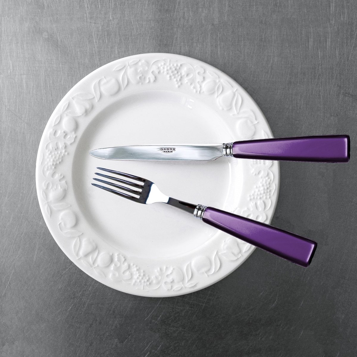 Ménagère 48 pièces, Icône violet, SABRE