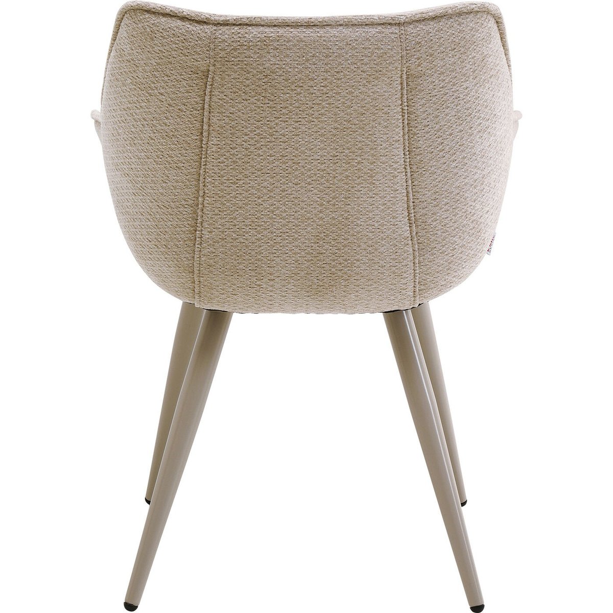 Chaise avec accoudoirs, THELMA beige, KARE DESIGN