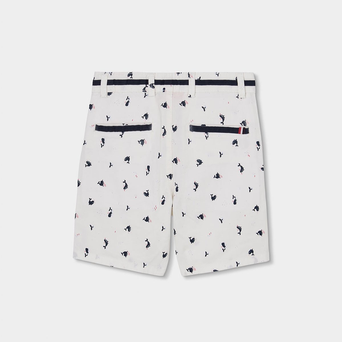 Short en coton imprimé multicolore, BOBOLI