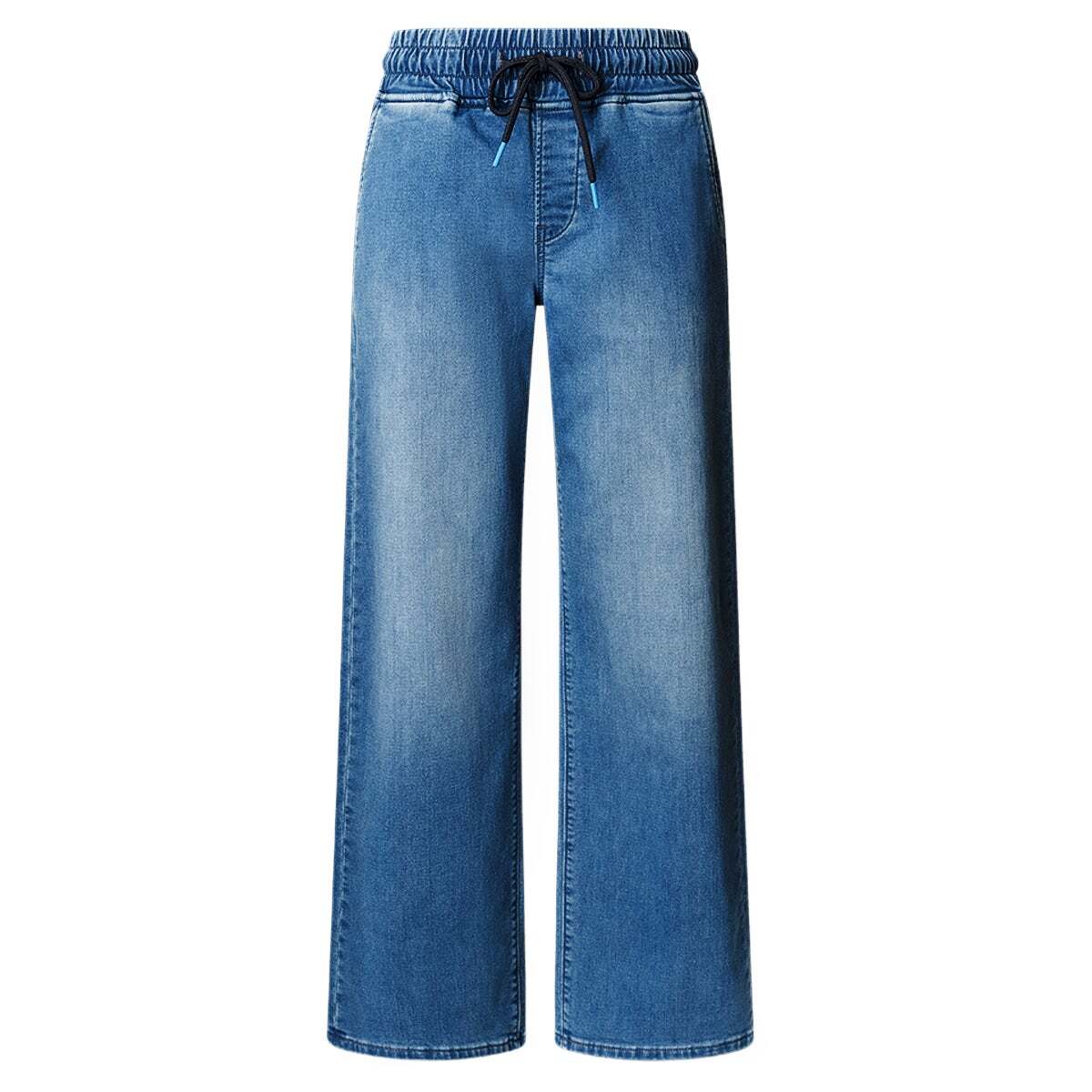 Eva - Jean Coupe Large, Taille Moyenne authentic true blue gymdigo /h, PEPE JEANS