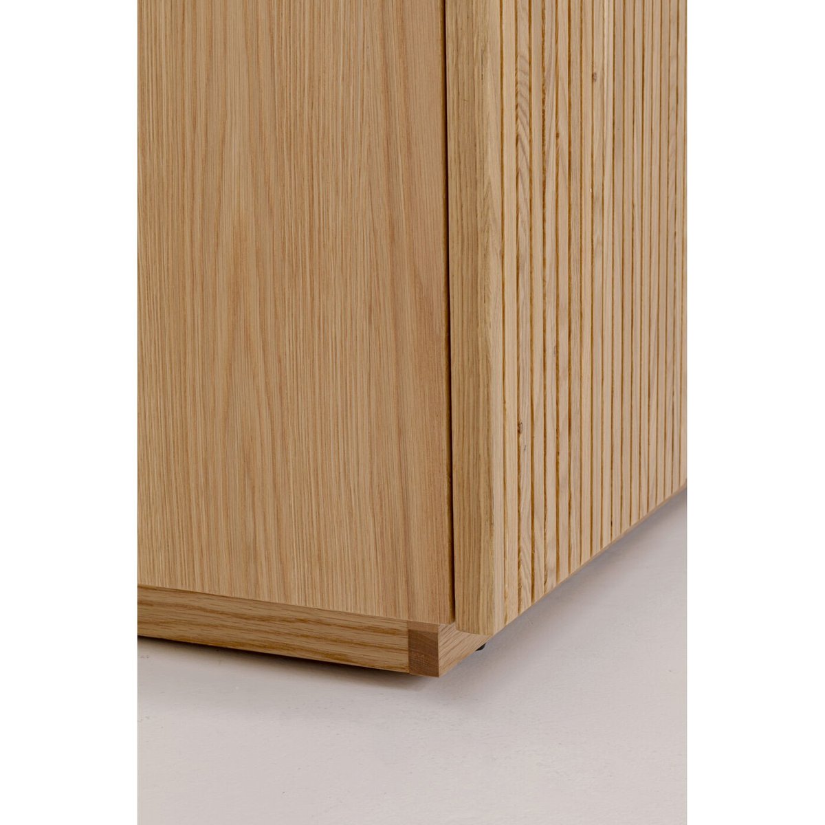Armoire 2 portes en chêne, BRIGHTON bois clair, KARE DESIGN