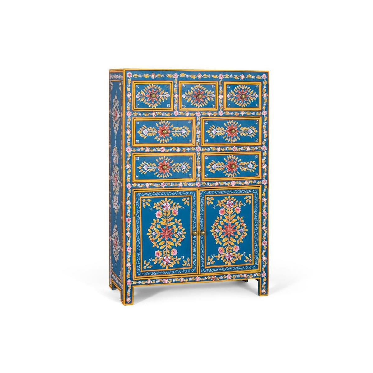 Buffet multicolore, DECORATION D’AUTREFOIS