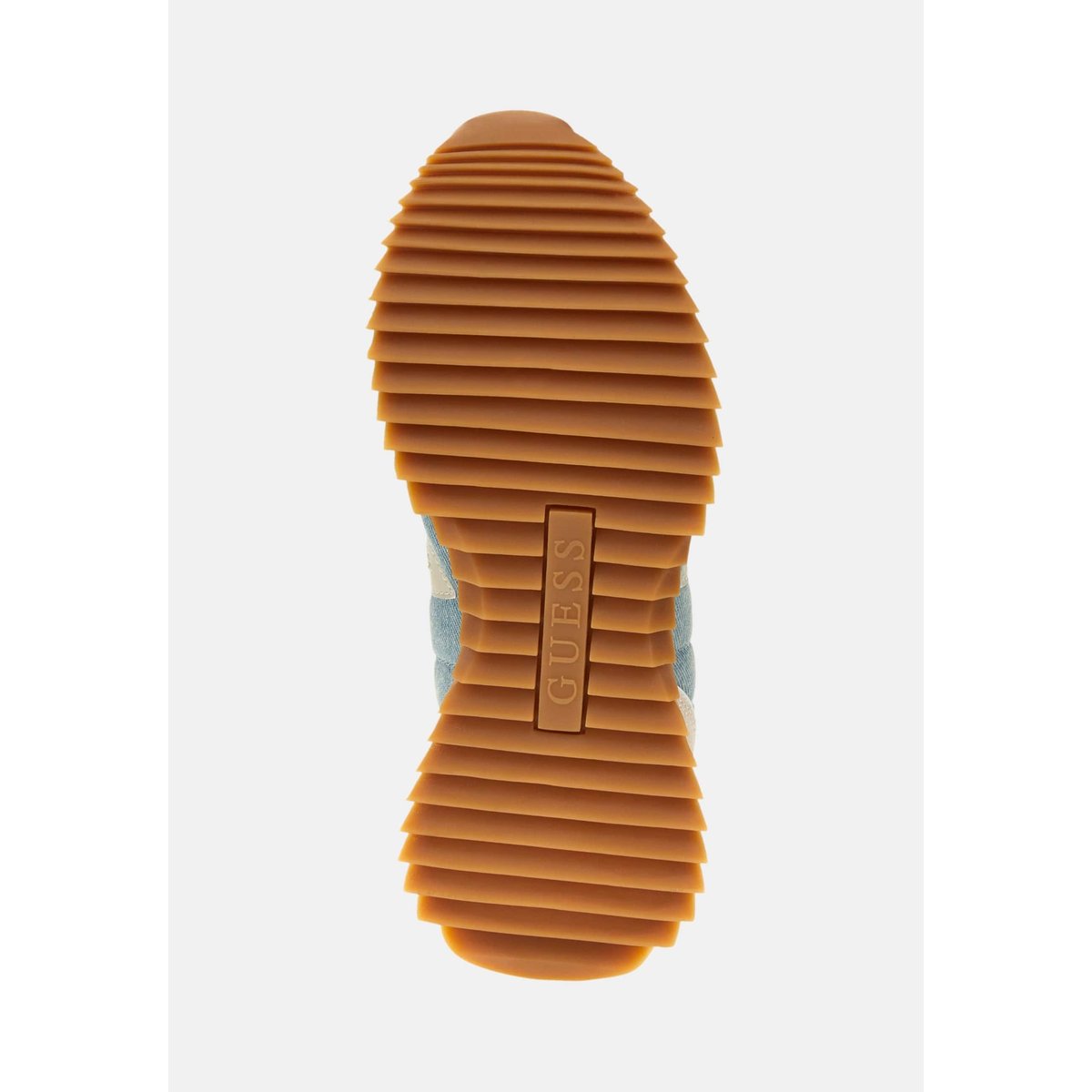 Baskets De Running Bail Cuir Mélangé blau multi, GUESS
