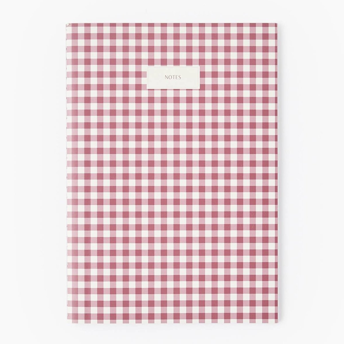Carnet A5 ligné, 48 pages merlot, MONOPRIX