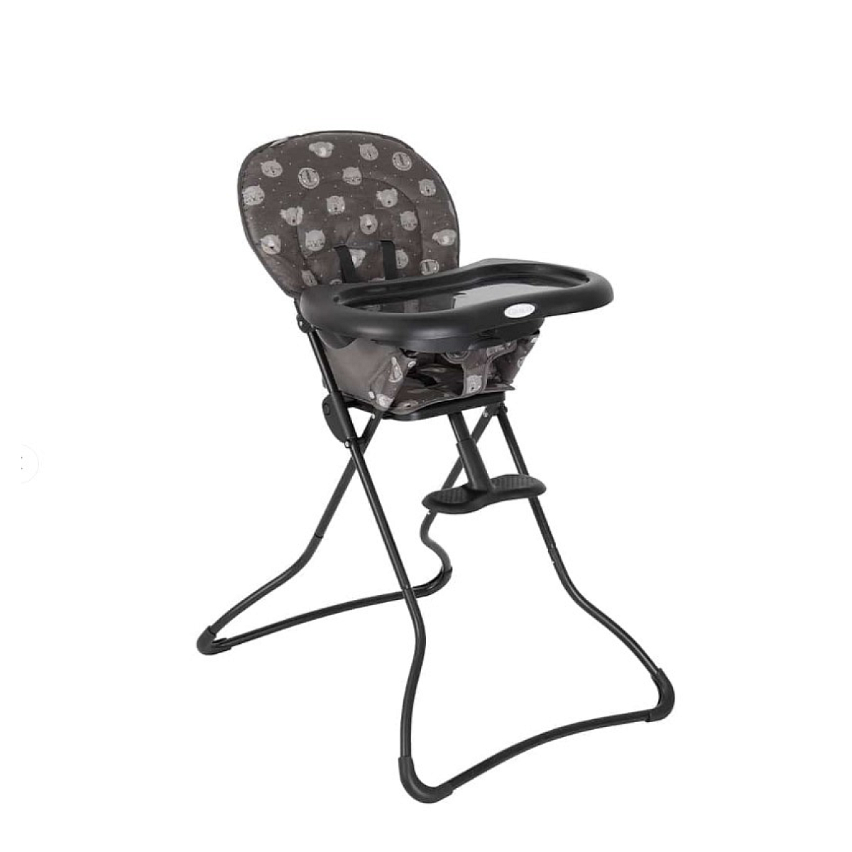 Snack N' Stow Chaise Haute Sleepy Heads couleur unique, GRACO