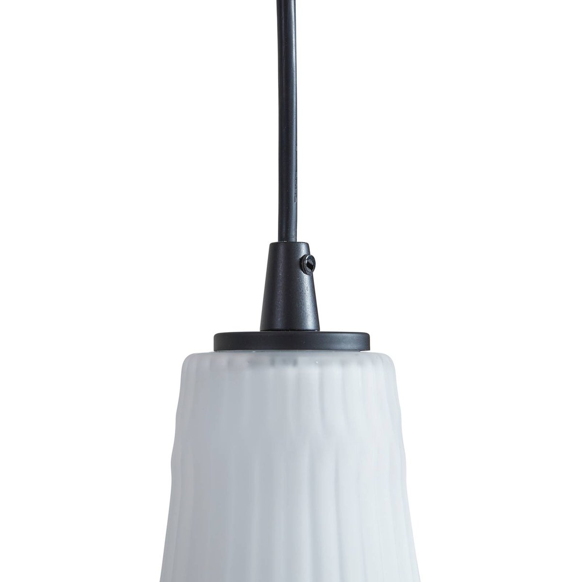 Suspension en verre vintage, Belarion opale, LINDBY