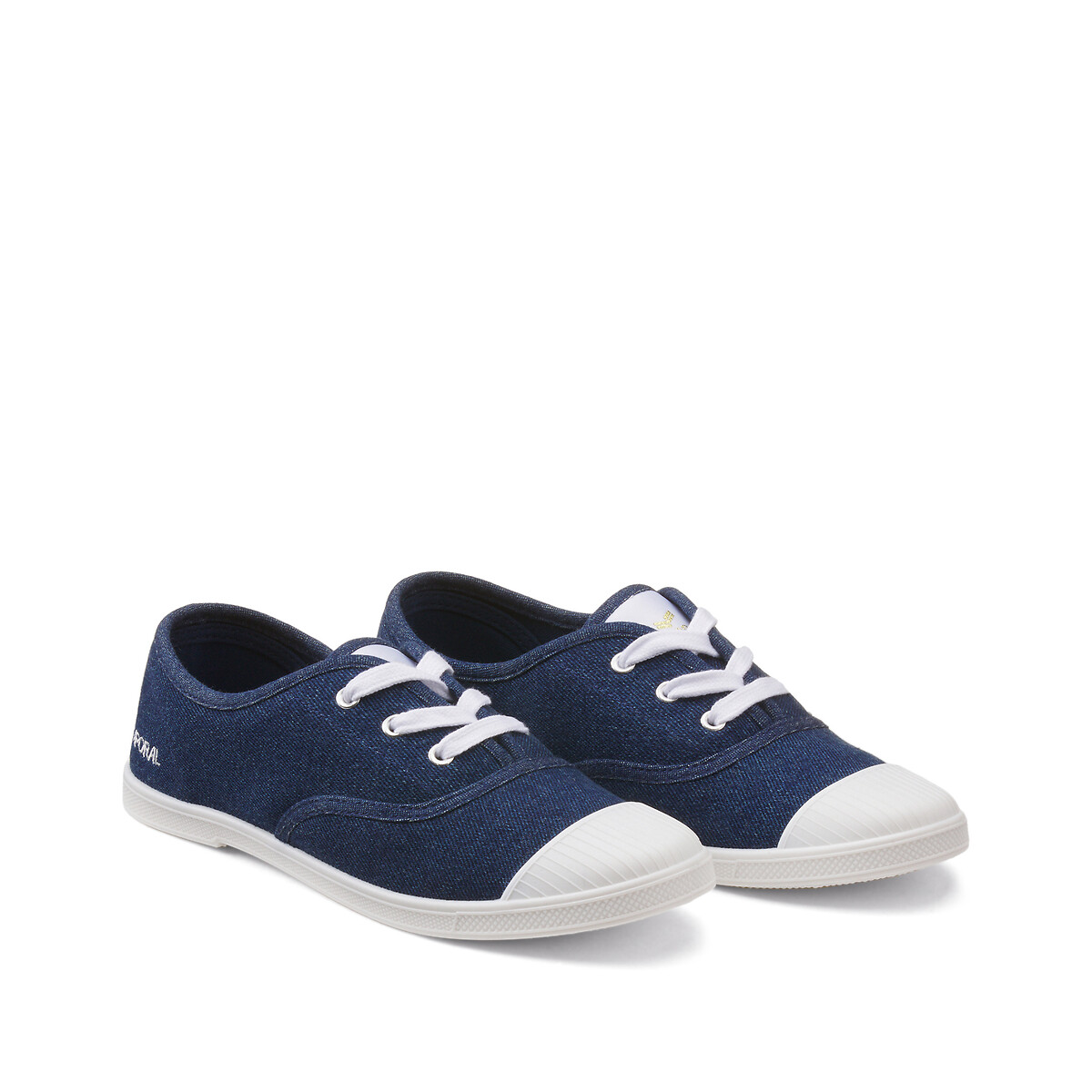 Tennis toile Foly bleu denim, KAPORAL