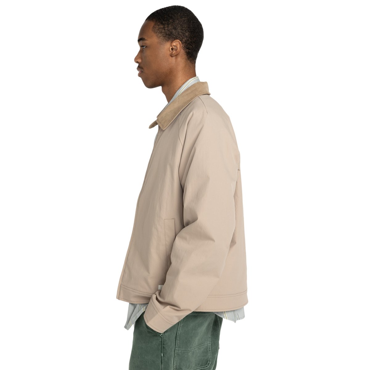 Veste imperméable STEW beige aluminum, ELEMENT