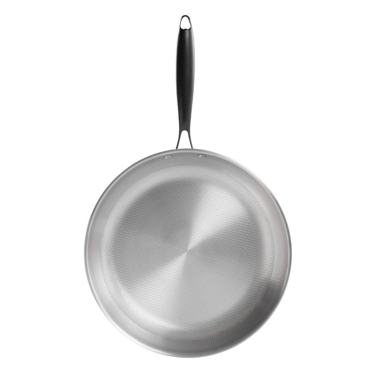 Poêle en titane triplex 32cm induction couleur unique, LAGUIOLE CUISSON