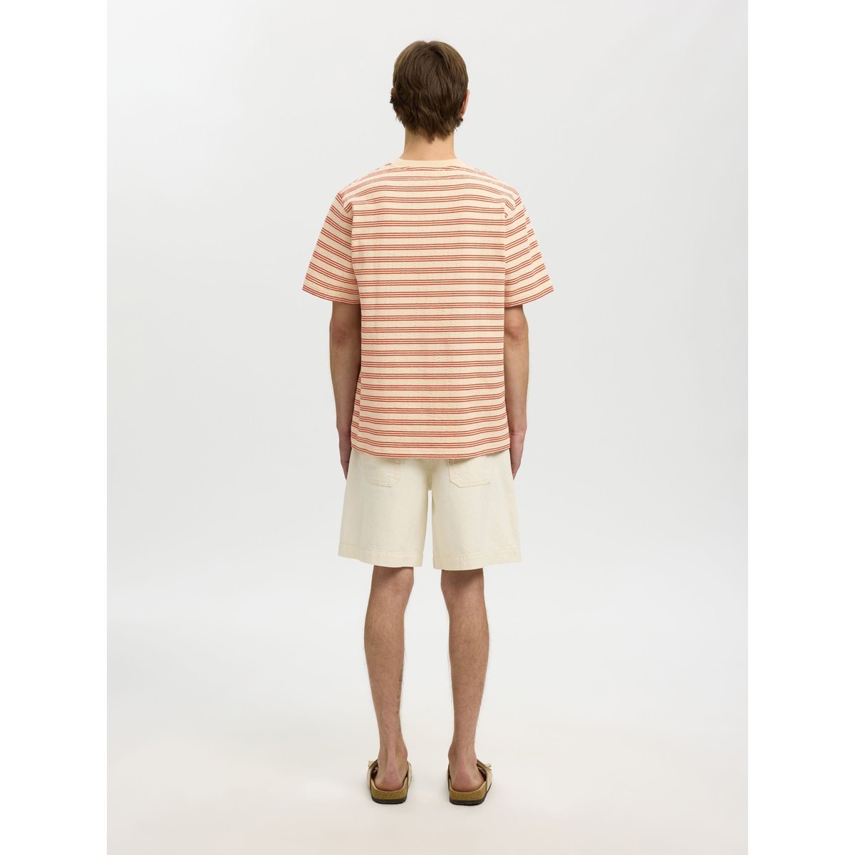 T-Shirt birch, SELECTED